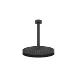 Gessi Incastri Deszczownica Ø 250 mm z ramieniem sufitowym z możliwością dostosowania długości Matte Black 63053.299