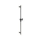 Gessi Incastri Drążek prysznicowy z regulowanym uchwytem Black Metal Brushed PVD 75044.707