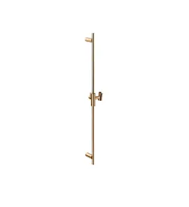 Gessi Incastri Drążek prysznicowy z regulowanym uchwytem Warm Bronze PVD 75044.735