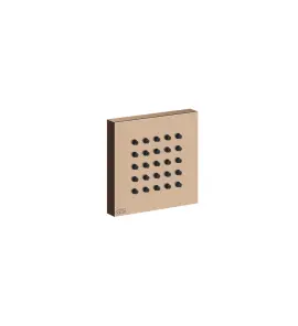 Gessi Incastri Dysza boczna ścienna podtynkowa Copper PVD 32973.030