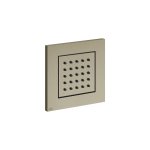 Gessi Incastri Dysza boczna ścienna - element zewnętrzny Finox Brushed Nickel 32984.149