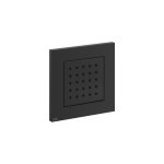 Gessi Incastri Dysza boczna ścienna - element zewnętrzny Matte Black 32984.299