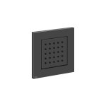 Gessi Incastri Dysza boczna ścienna - element zewnętrzny Black Metal PVD 32984.706