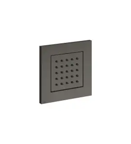 Gessi Incastri Dysza boczna ścienna - element zewnętrzny Black Metal Brushed PVD 32984.707