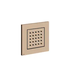 Gessi Incastri Dysza boczna ścienna - element zewnętrzny Copper PVD 32984.030