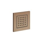 Gessi Incastri Dysza boczna ścienna - element zewnętrzny Copper Brushed PVD 32984.708