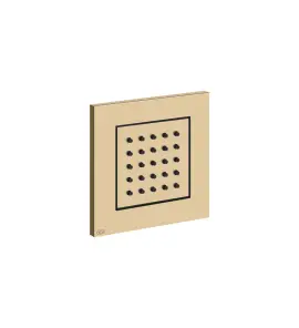 Gessi Incastri Dysza boczna ścienna - element zewnętrzny Warm Bronze PVD 32984.735