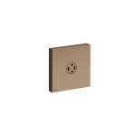 Gessi Incastri Dysza boczna ścienna podtynkowa Copper Brushed PVD 32979.708