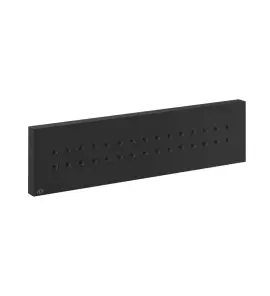 Gessi Incastri Dysza prysznicowa ścienna Matte Black 32975.299