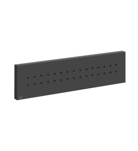 Gessi Incastri Dysza prysznicowa ścienna Black Metal PVD 32975.706