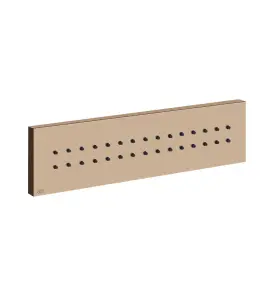 Gessi Incastri Dysza prysznicowa ścienna Copper PVD 32975.030
