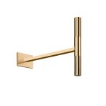 Gessi Incastri Głowica prysznicowa ścienna Warm Bronze PVD 75148.735