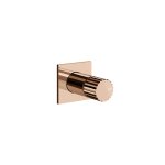 Gessi Incastri Mieszacz do wylewki sufitowej podtynkowy - element zewnętrzny Copper PVD 75109.030