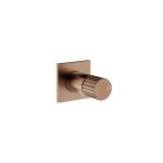 Gessi Incastri Mieszacz do wylewki sufitowej podtynkowy - element zewnętrzny Copper Brushed PVD 75109.708