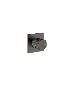 Gessi Incastri Mieszacz podtynkowy - element zewnętrzny Black Metal Brushed PVD 75364.707