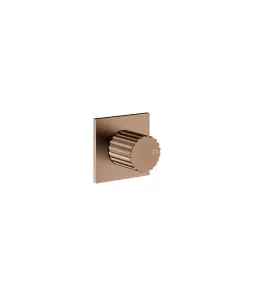 Gessi Incastri Mieszacz podtynkowy - element zewnętrzny Copper Brushed PVD 75364.708