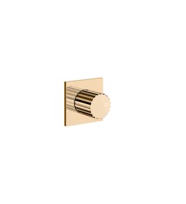 Gessi Incastri Mieszacz podtynkowy - element zewnętrzny Warm Bronze PVD 75364.735