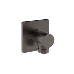 Gessi Incastri Przyłącze kątowe Black Metal Brushed PVD 73069.707