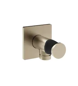 Gessi Incastri Przyłącze wodne z uchwytem prysznicowym Finox Brushed Nickel 73061.149