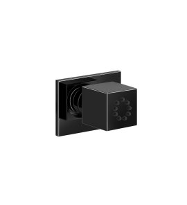 Gessi Incastri Regulowana głowica natryskowa Black Metal Brushed PVD 20172.707