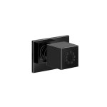 Gessi Incastri Regulowana głowica natryskowa Black Metal Brushed PVD 20172.707