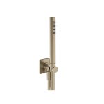 Gessi Incastri Słuchawka prysznicowa z uchwytem ściennym Finox Brushed Nickel 73523.149