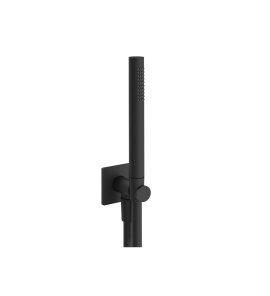 Gessi Incastri Słuchawka prysznicowa z uchwytem ściennym Matte Black 73523.299