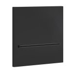 Gessi Incastri Wylewka kaskadowa ścienna Matte Black 20295.299