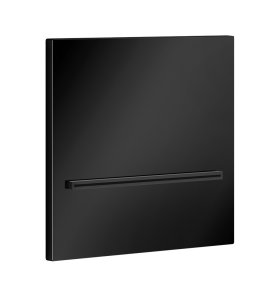 Gessi Incastri Wylewka kaskadowa ścienna Black Metal PVD 20295.706