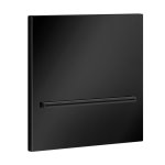 Gessi Incastri Wylewka kaskadowa ścienna Black Metal PVD 20295.706