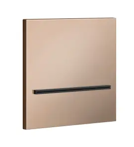 Gessi Incastri Wylewka kaskadowa ścienna Copper PVD 20295.030