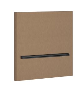 Gessi Incastri Wylewka kaskadowa ścienna Copper Brushed PVD 20295.708