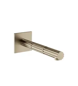 Gessi Incastri Wylewka umywalkowa montowana na ścianie - element zewnętrzny Finox Brushed Nickel 75102.149