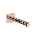 Gessi Incastri Wylewka umywalkowa montowana na ścianie - element zewnętrzny Copper PVD 75102.030
