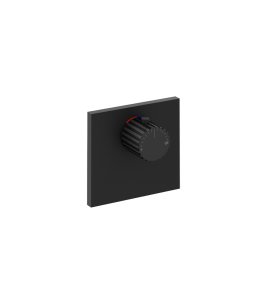 Gessi Incastri Zawór termostatyczny podtynkowy - element zewnętrzny Matte Black 75354.299
