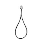 Gessi Incastri Zestaw natryskowy magnetyczny z przyłączem wodnym, słuchawka prysznicowa Chrom 63099.031