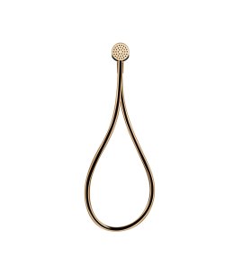 Gessi Incastri Zestaw natryskowy magnetyczny z przyłączem wodnym, słuchawka prysznicowa Warm Bronze PVD 63099.735