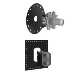 Gessi INCISO Mieszacz ścienny element podtynkowy Chrom 44665.031