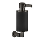 Gessi Inciso Dozowniki na mydło ścienny Czarny/Black Metal Brushed PVD 58514.707