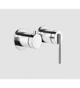 Gessi Ingranaggio Bateria wannowa/prysznicowa ścienna z przełącznikiem 2-drożnym część zewnętrzna chrom 63580.031