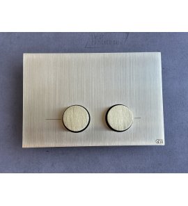      Gessi Ingranaggio Przycisk spłukujący brushed brass PVD 54641.727