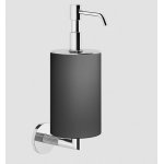 Gessi Ingranaggio Dozownik mydła czarny z uchwytem chrom 63814.031