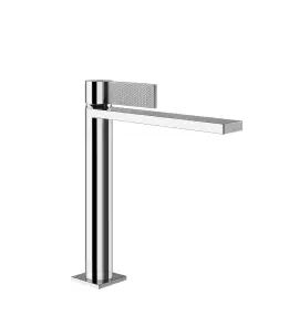 Gessi Inverso Diamantato Bateria umywalkowa średnia z korkiem klik-klak Chrom 73655.031