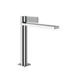 Gessi Inverso Diamantato Bateria umywalkowa średnia z korkiem klik-klak Chrom 73655.031
