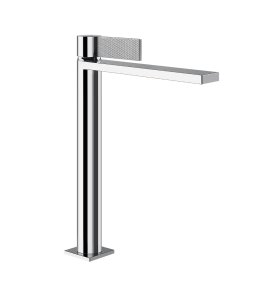 Gessi Inverso Diamantato Bateria umywalkowa wysoka bez korka Chrom 73604.031