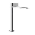 Gessi Inverso Diamantato Bateria umywalkowa wysoka z korkiem klik-klak Chrom 73653.031