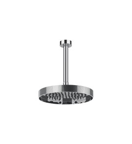 Gessi Inverso Diamantato Deszczownica Ø 250 mm z ramieniem sufitowym Chrom 63650.031
