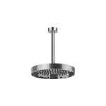 Gessi Inverso Diamantato Deszczownica Ø 250 mm z ramieniem sufitowym (długość regulowana) Chrom 63653.031
