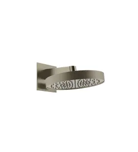 Gessi Inverso Diamantato Głowica prysznicowa Ø 300 mm ścienna Finox Brushed Nickel 63449.149