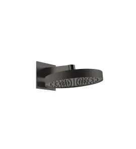 Gessi Inverso Diamantato Głowica prysznicowa Ø 300 mm ścienna Black Metal Brushed PVD 63449.707